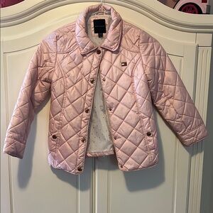 Tommy Hilfiger Kids Pink Quilted Jacket